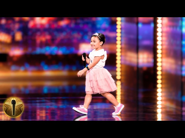 6-Year-Old Girl Sang Lady Gaga... And The Judges Can't Stop Smiling