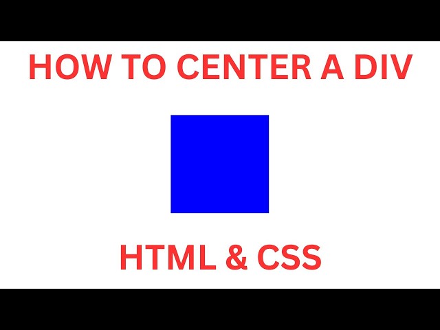 How to Center a Box with CSS in 3 Simple Steps | CSS Flexbox Tutorial