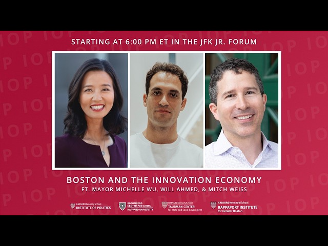 Boston and the Innovation Economy ft. Mayor Michelle Wu