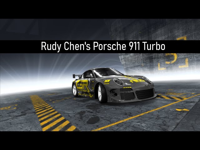 NFS ProStreet |  Rudy Chen Porsche 911 Turbo Grip Runners Modifiyesi / Customization