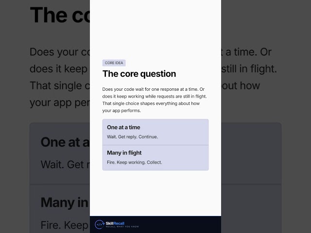 Sync or Async When Calling an LLM?