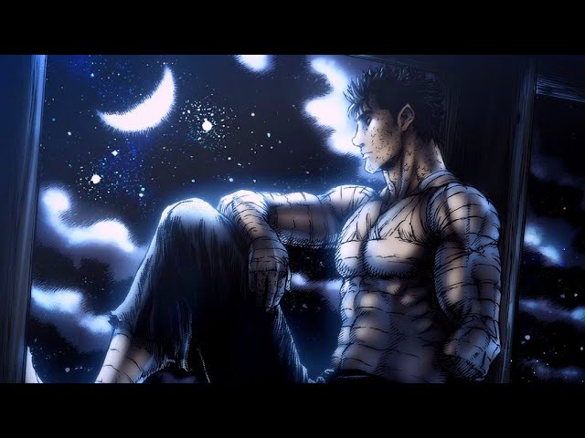 guts theme [slowed to perfection+soft rain]