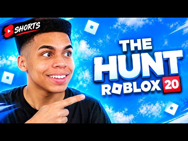 [🔴SHORTS!!] THE HUNT: ROBLOX 20 COMEÇOU! VAMOS JOGAR O NOVO EVENTO! 🤩 #shorts #roblox #robloxthehunt