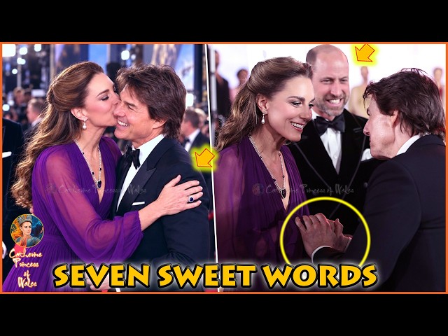 Princess Catherine's SWEET WORDS on Tom Cruise on Red Carpet Sparks Royal Fan Buzz