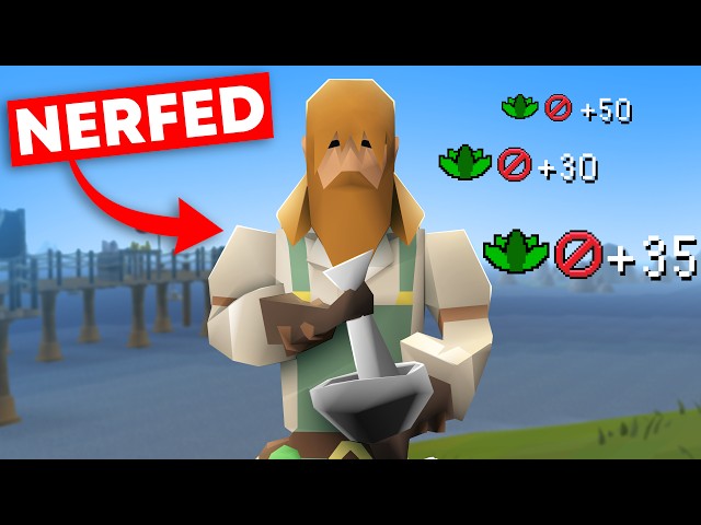 Herblore Nerfed