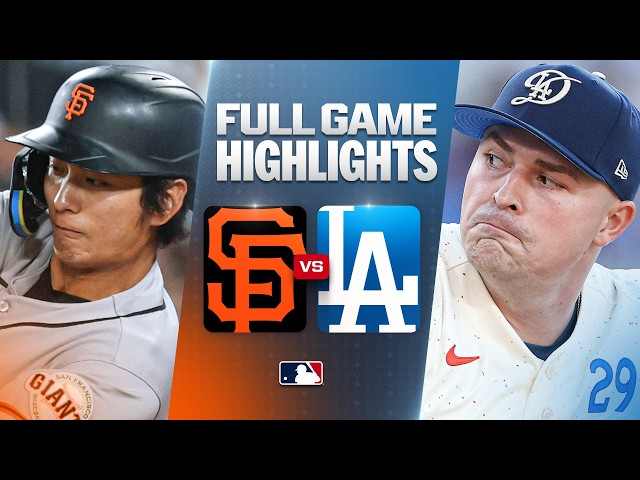 GIANTS vs. DODGERS: Official Full Game Highlights (September 19) | 2026 MLB Season
