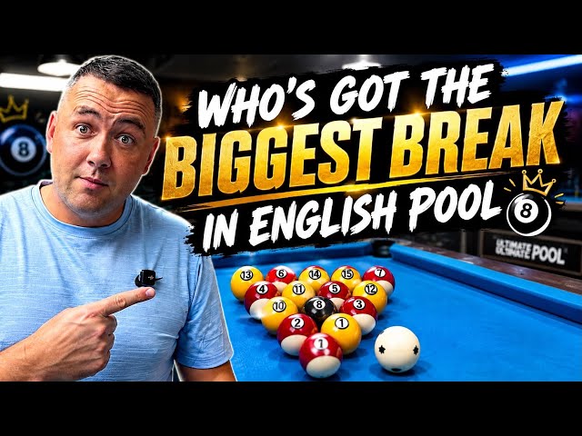 Biggest break in English pool?? 🤷🏻‍♂️