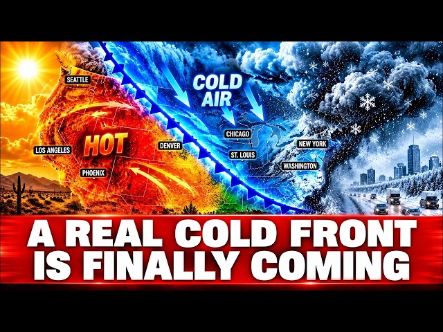 A REAL COLD FRONT Is FINALLY Coming… And A Major Weather Shift Is About To Begin!
