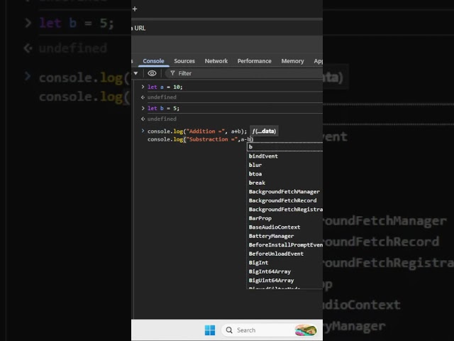 Build a Simple Calculator in JavaScript 🧮🔥 | Mini Project #shorts