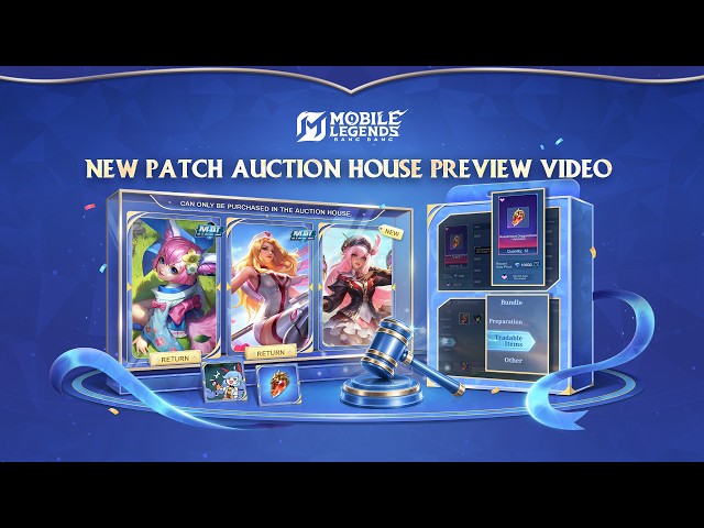 Feature & Item Update | Auction House Major Upgrade | Mobile Legends: Bang Bang