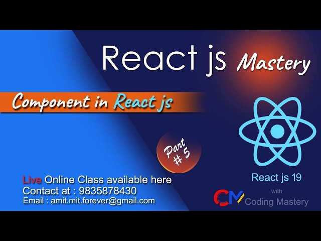 What is a Component in React JS? | React Components Explained in Hindi | React JS Tutorial #5