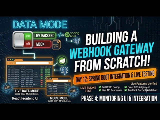 Day 12: Backend Integration & REST Controllers — Building a Production-Grade Webhook Gateway