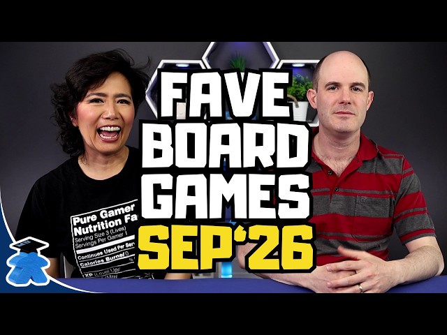 Board Games You Need to Play - September 2026 VLOG
