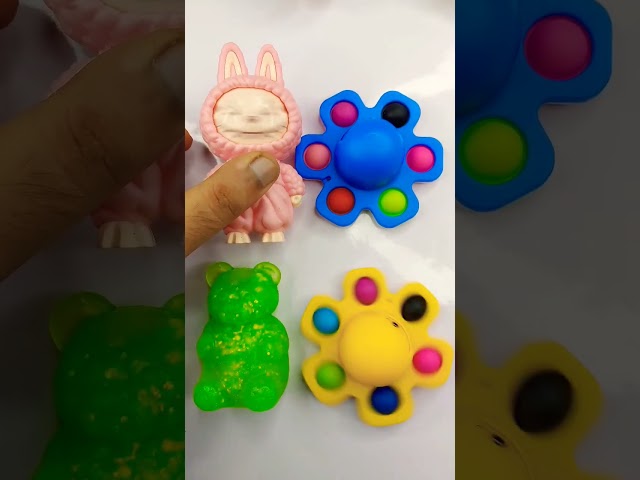 Funny Labubu Face Change with Needoh Bear Super Turbo! 😂🧸