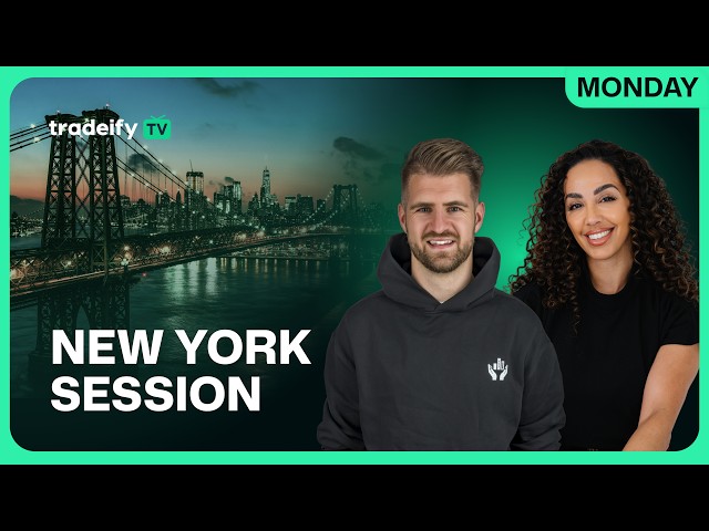 NEW YORK SESSION LIVE! | Tradeify TV | MONDAY 9/21/26