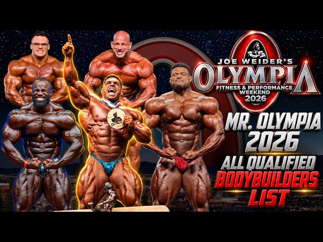 Mr. Olympia 2026 PREVIEW: All 22 Bodybuilders ⚡