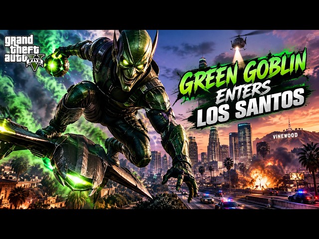 GREEN GOBLIN HAS ENTERED LOS SANTOS! 💀🔥| Julionib Mod