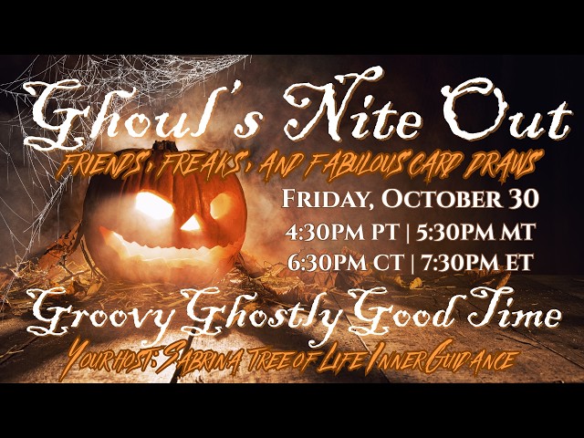 Ghoul’s Nite Out | 10/30/2026 📱