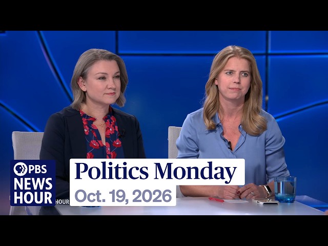 Tamara Keith and Carrie Dann on Trump's approval rating hitting a record low