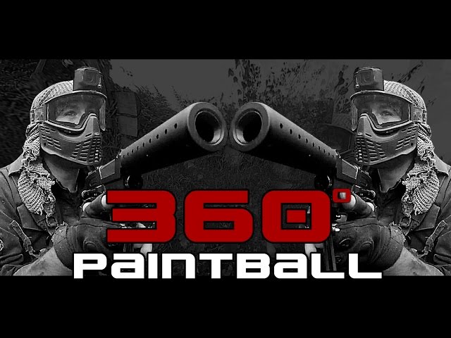 360°  PAINTBALL VR EXPERIENCE: First ever 360 paintball video!!