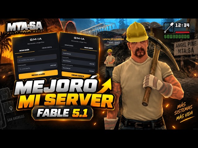 🚀 MEJORÉ mi servidor de MTA con FABLE 5.1 ¿Qué tan buena es esta IA?