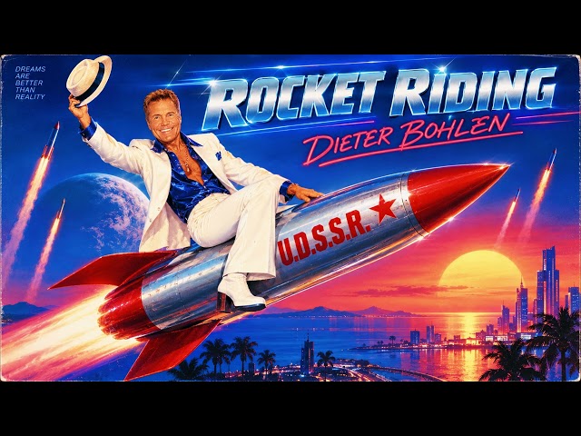 DIETER BOHLEN – Rocket Riding | Dreams Are Better Than Reality 🚀 | 8K Ultra HD | 80s Synthpop