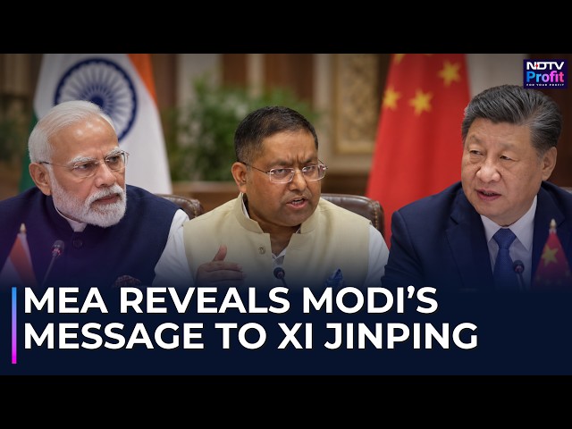 MEA On Modi-Xi Talks | PM Modi Raises India’s Concerns With President Xi Jinping