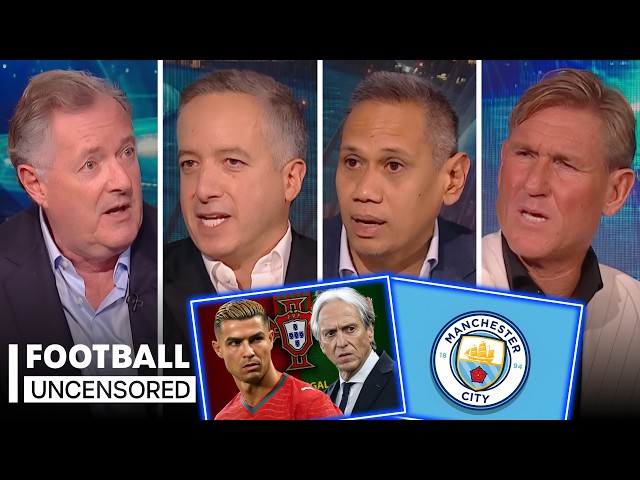 ‘He LIED To Ronaldo!’ Piers Morgan On Portugal Manager Fallout + Como President SLAMS City Cheating