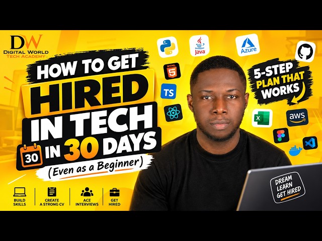 How to Get Your First Tech Job No Experience