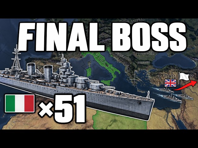 I Turned Italy Into a Naval Supervillain in HOI4