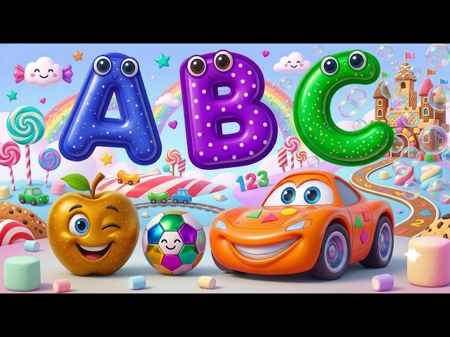 🔴 ABC Phonics Song 🎶 A for Apple 🍎 | Alphabet Song | Fun ABC Learning for Toddlers | Live 293