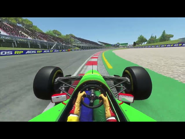 rFactor 2 F1 1994 Barcelona fast lap onboard