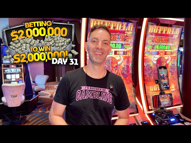 LET’S GO BUFFALO  💵 Day 31: Betting $2M to WIN $2M
