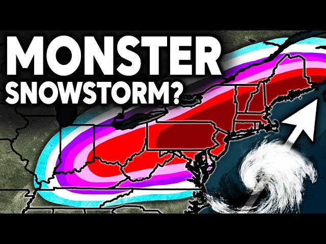 Models Predicting A Monster Snowstorm... Multi-Day Blizzard?