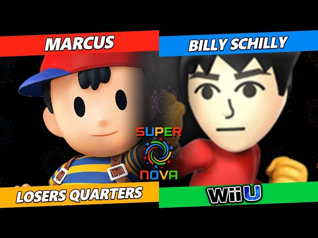 Supernova 2026 — Marcus (Ness) против Billy Schilly (Mii Brawler) Smash 4 — SSB4