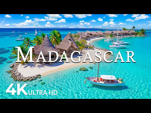 FLYING OVER MADAGASCAR (4K UHD) – Soothing Music Along With Beautiful Nature Video - 4K Video UHD #9