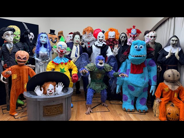 My FULL Halloween MOVIE Animatronics Collection
