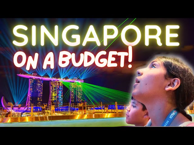 Singapore with KIDS: Visiting without breaking the BANK! Travel Vlog
