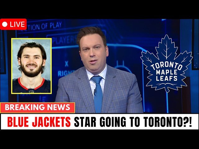 🚨Blue Jackets and Leafs Making a MAJOR TRADE Involving a STAR SNIPER! Is this deal perfect?