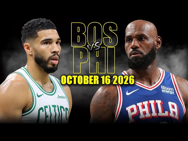 Boston Celtics vs Philadelphia 76ers Full Game Highlights - October 16, 2026 | NBA Preseason