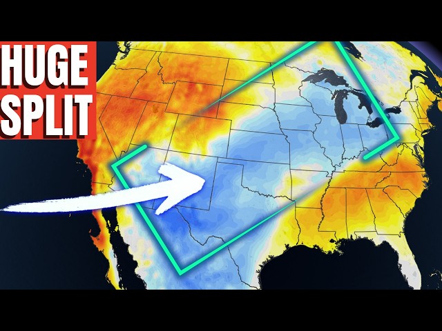 This Weather Pattern Just Split The Country In Half!