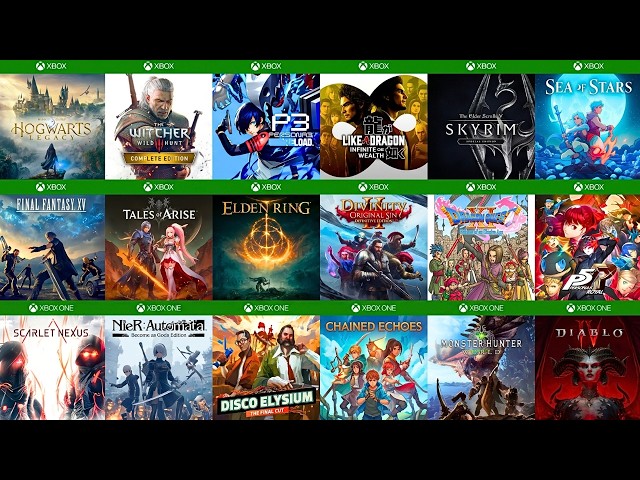 Топ-20 лучших RPG на XBOX ONE