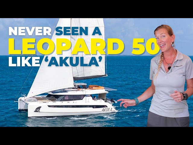 Don't Buy a Catamaran Until You See This Leopard 50