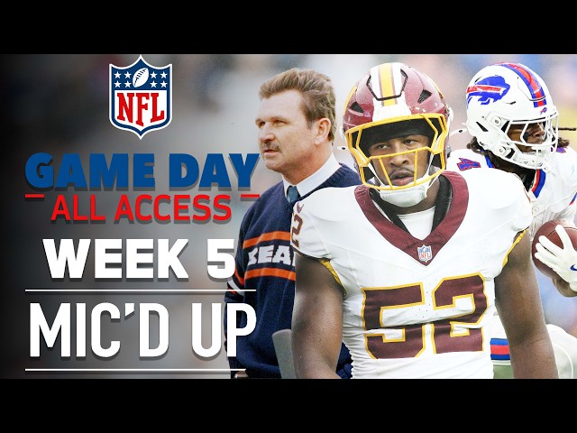 Week 5 Mic'd Up! "It’s going to be a movie" | Game Day All Access