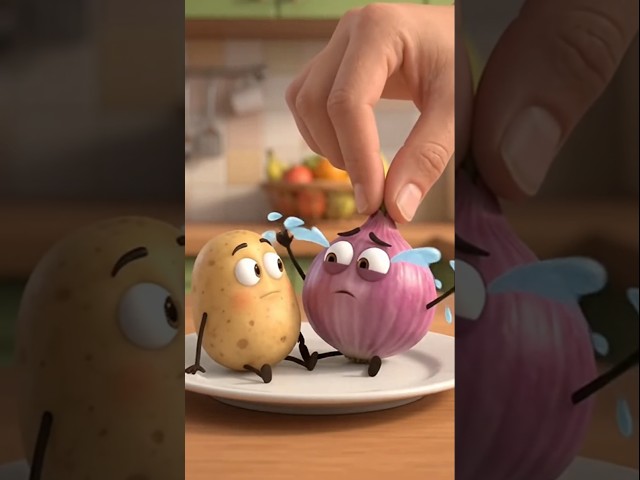 🧅 Aalu Aur Pyaj Ki  #AaluPyaj #PotatoOnion #FunnyVideo #Comedy #CartoonComedy #Viral #YouTubeShorts
