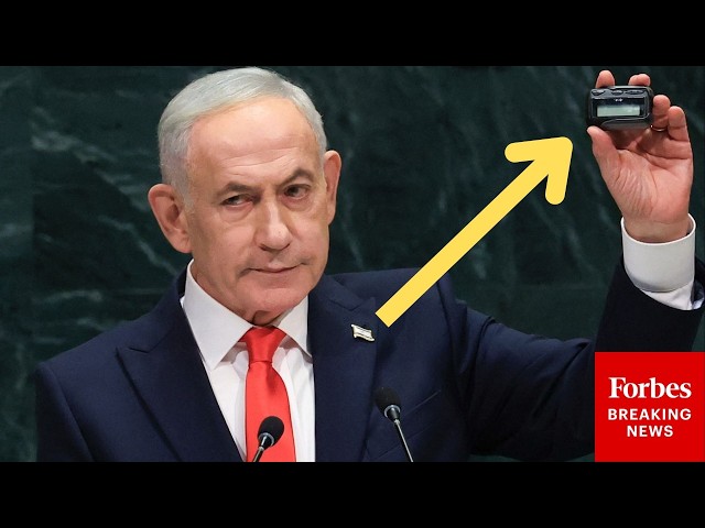 'You Remember The Beepers...': Netanyahu References Pager Attack On Hezbollah During Speech | UNGA