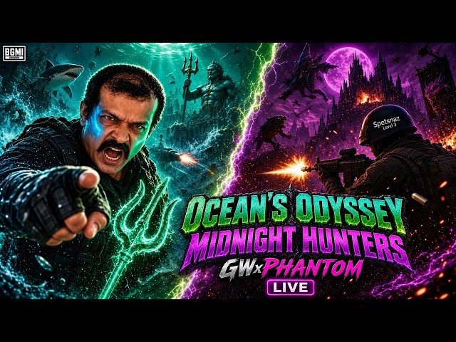 Ocean's Odyssey is INSANE! Full Boom Bam Underwater Fight BGMI🔥 | ಕನ್ನಡ ಗೇಮರ್ | Live on Kick
