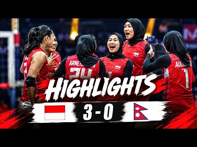 FULL HIGHLIGHT | INDONESIA VS NEPAL (3-0) | ASIAN GAMES WOMEN'S VOLLEYBALL 2026