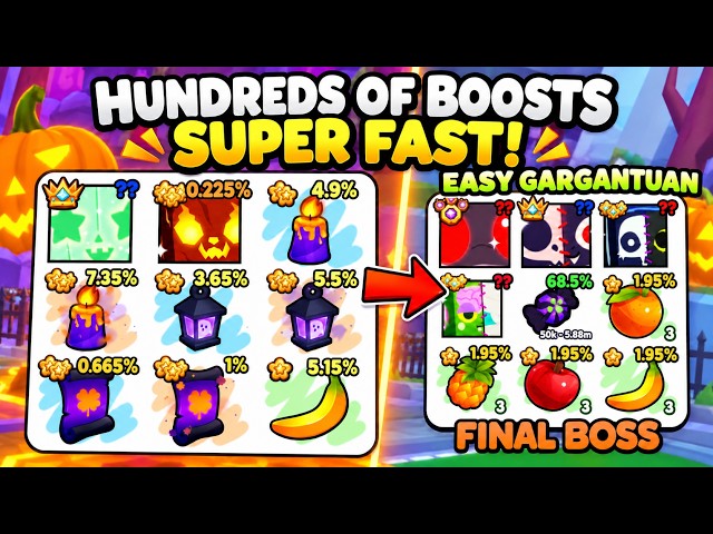 HOW TO GET HUNDREDS OF BOOSTS SUPER FAST IN HALLOWEEN EVENT PET SIMULATOR 99