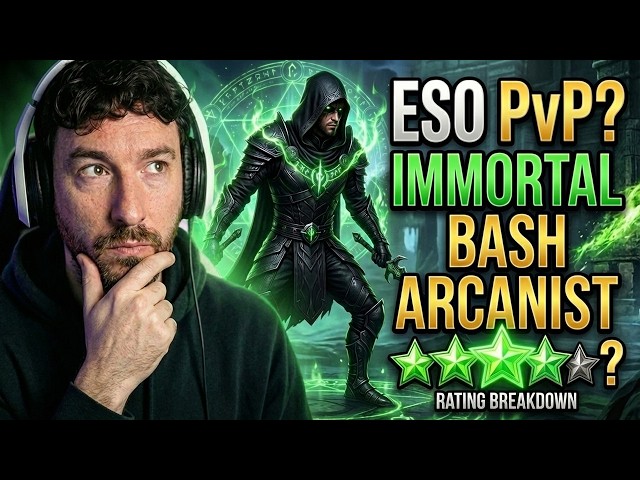 ESO PVP SUBCLASSING BUILD - IMMORTAL BASH ARCANIST (WITH RATING)